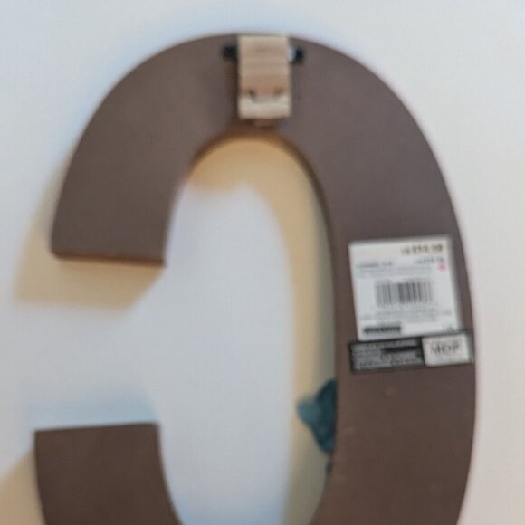 NWT Big Letter 'C' Rustic Alphabet Sign Autumn Shabby Chic Michael's Home Decor - Picture 8 of 10